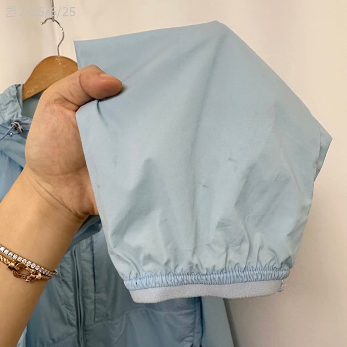 네셔널지오그래픽 남자 얇은 집업자켓 블루 105 XL 상품이미지3