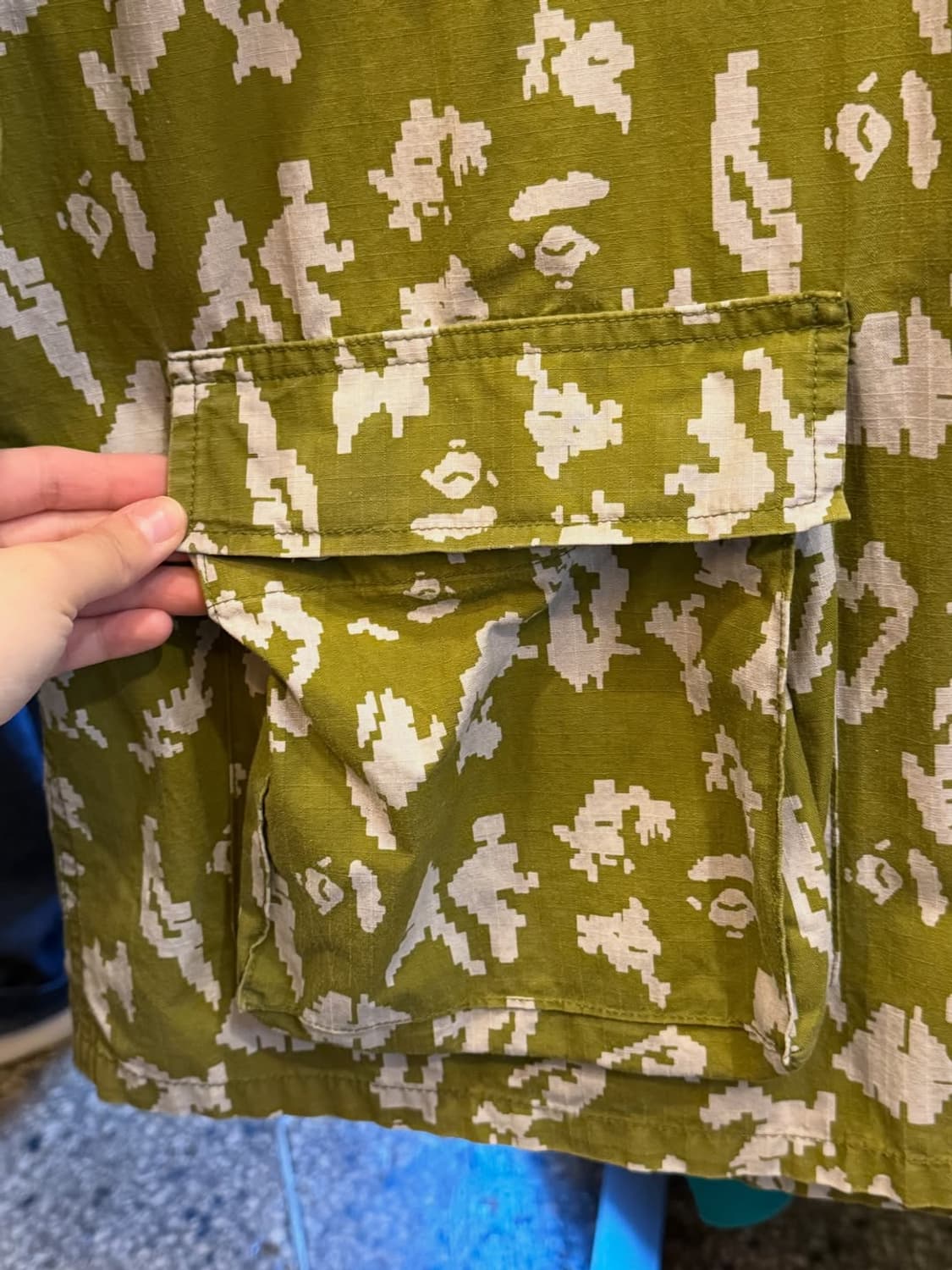 OLD BAPE 올드베이프 디지털카모 자켓 상품이미지6