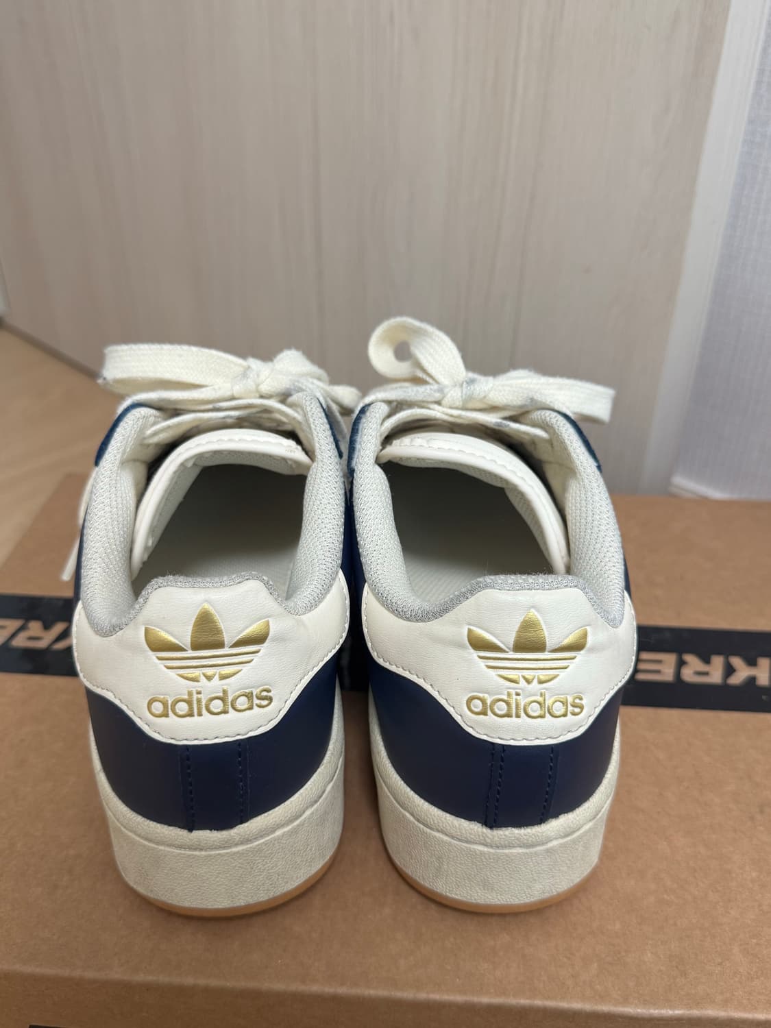 아디다스 슈퍼스타 인디고 크림화이트 상품이미지2