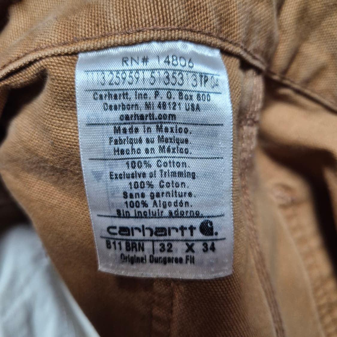 칼하트 싱글니
덩가리핏 상품이미지7