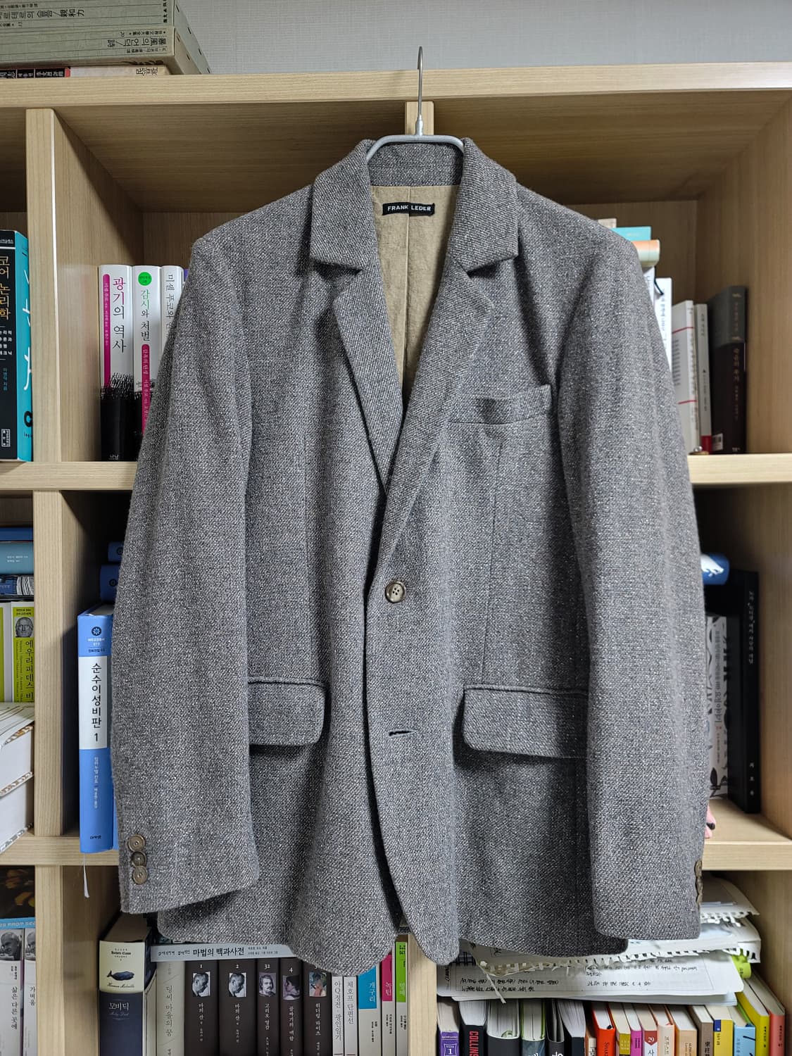 Frank Leder 프랑크 레더 홈스펀 트위드 울 자켓 상품이미지1