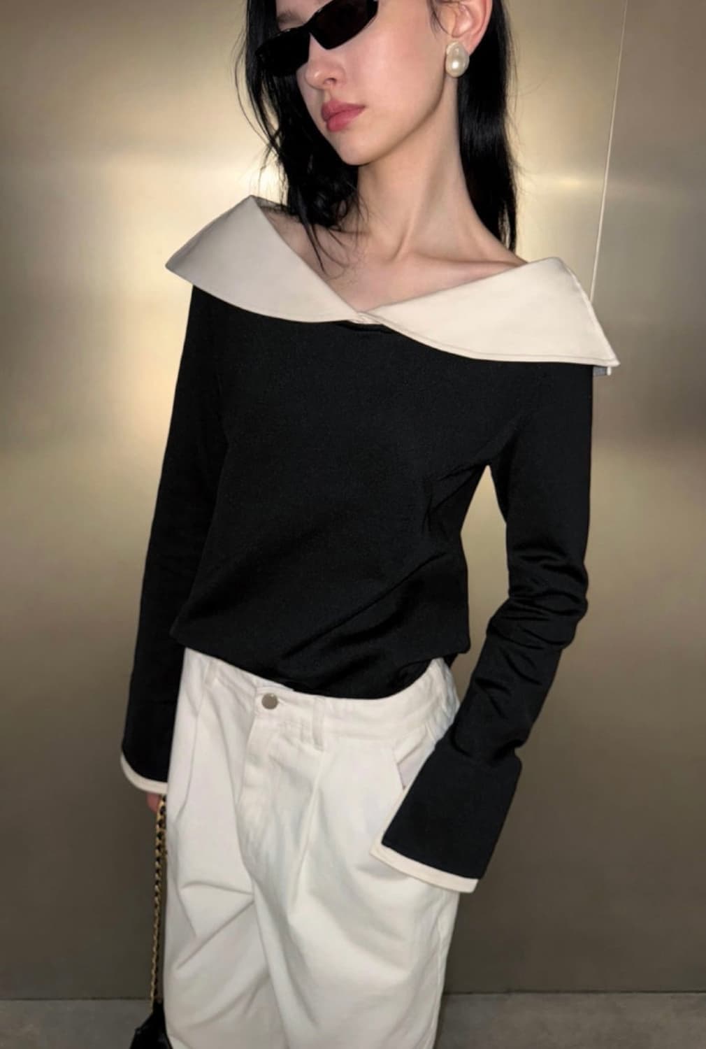 드래곤블루스 더블리 블라우스 M 상품이미지1