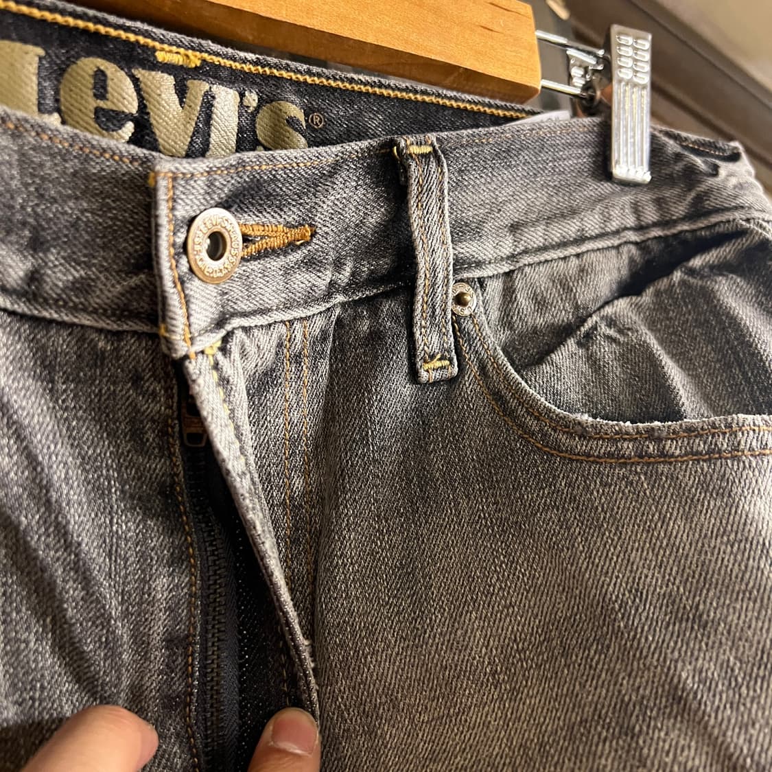 00's 리바이스 527 부츠컷 32 Size Mexico 데드스탁 상품이미지4