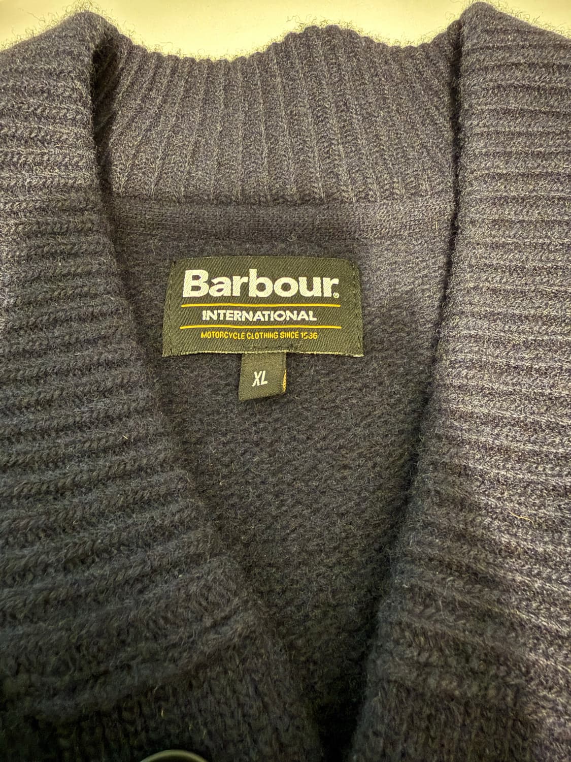 바버 올터네이터 울 니트 XL 상품이미지3