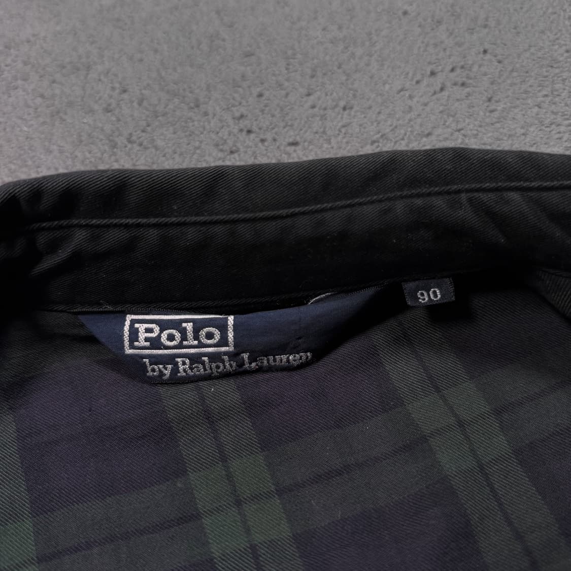 폴로 블랙 스윙톱 블루종 자켓 상품이미지6