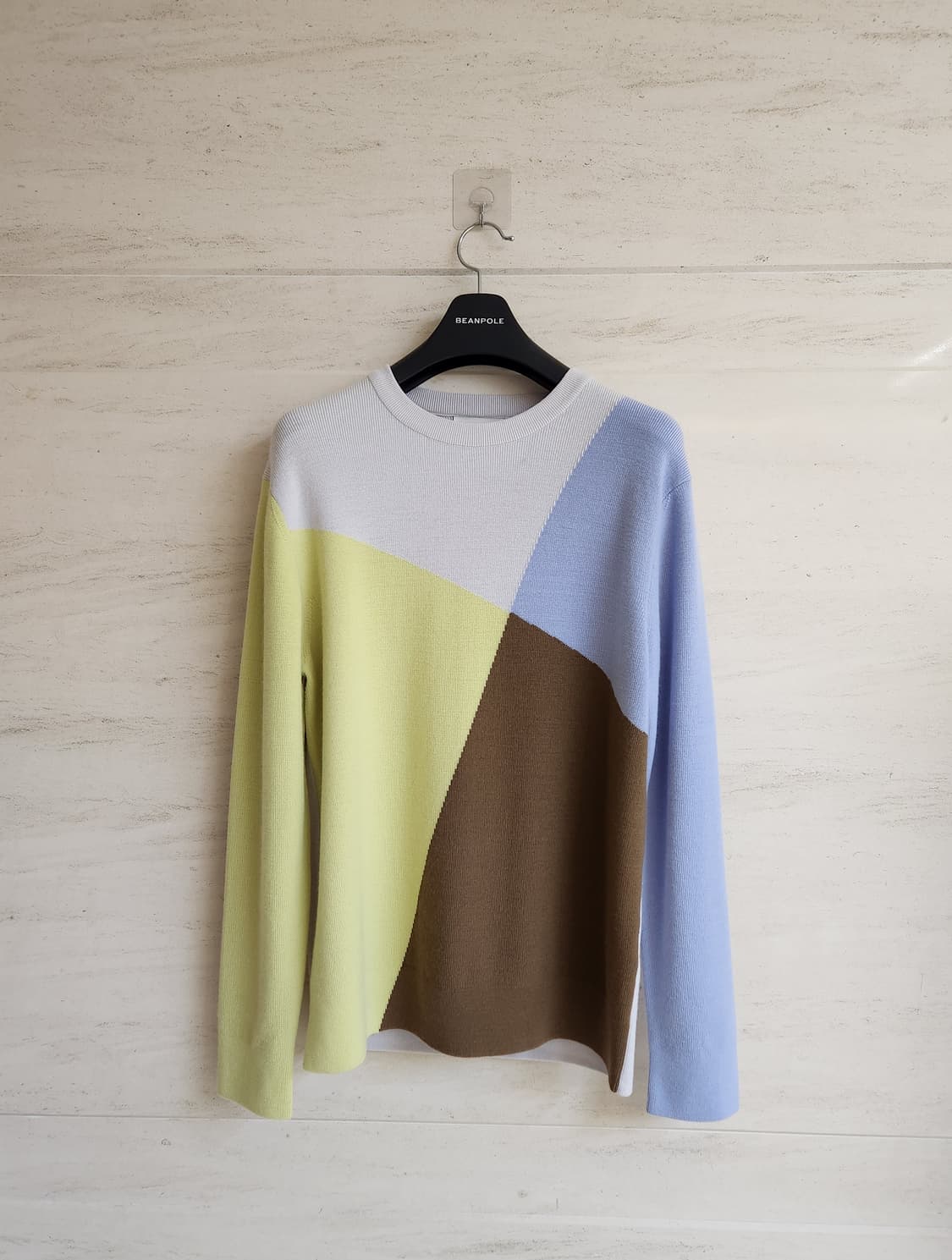 타임옴므 아가일 울 스웨터 100사이즈 상품이미지7