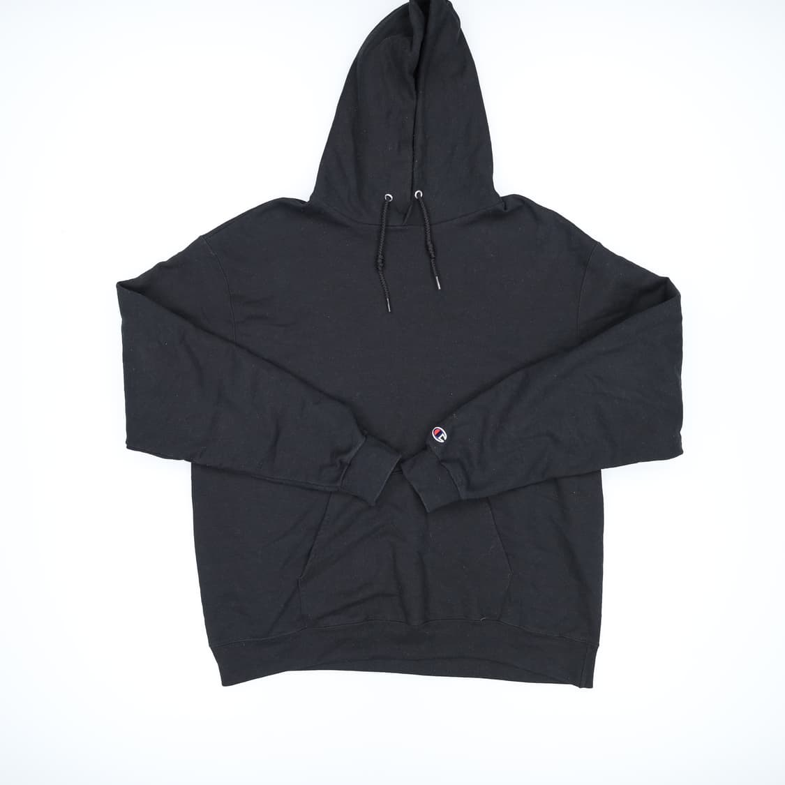 [XL] 챔피온 블랙 후드티셔츠 1231H1 상품이미지1