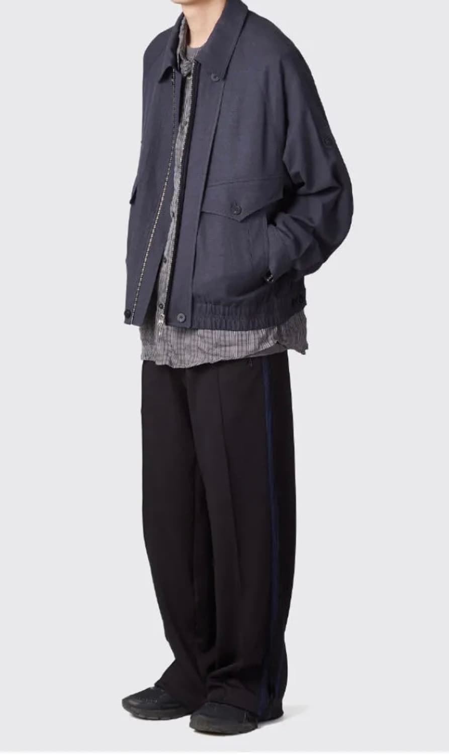 해칭룸 롤링 자켓 페이드 네이비 (rolling jacket fade) 상품이미지2