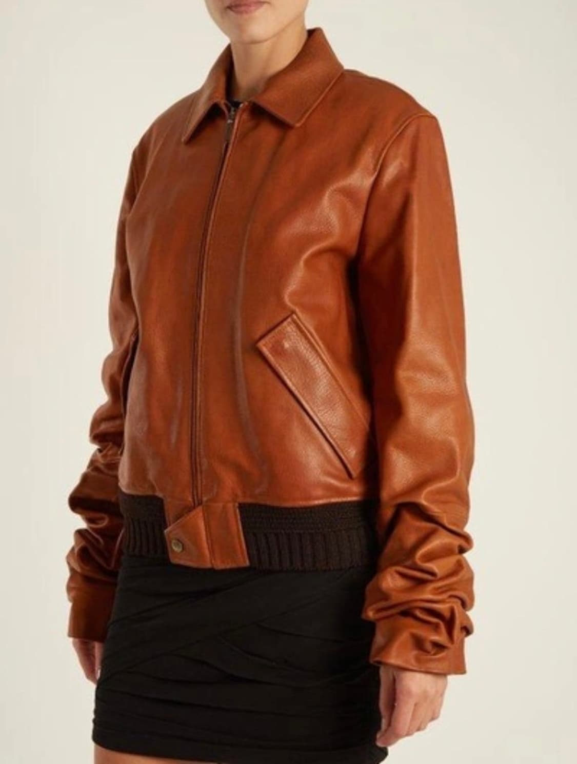 생로랑 가죽자켓 상품이미지3