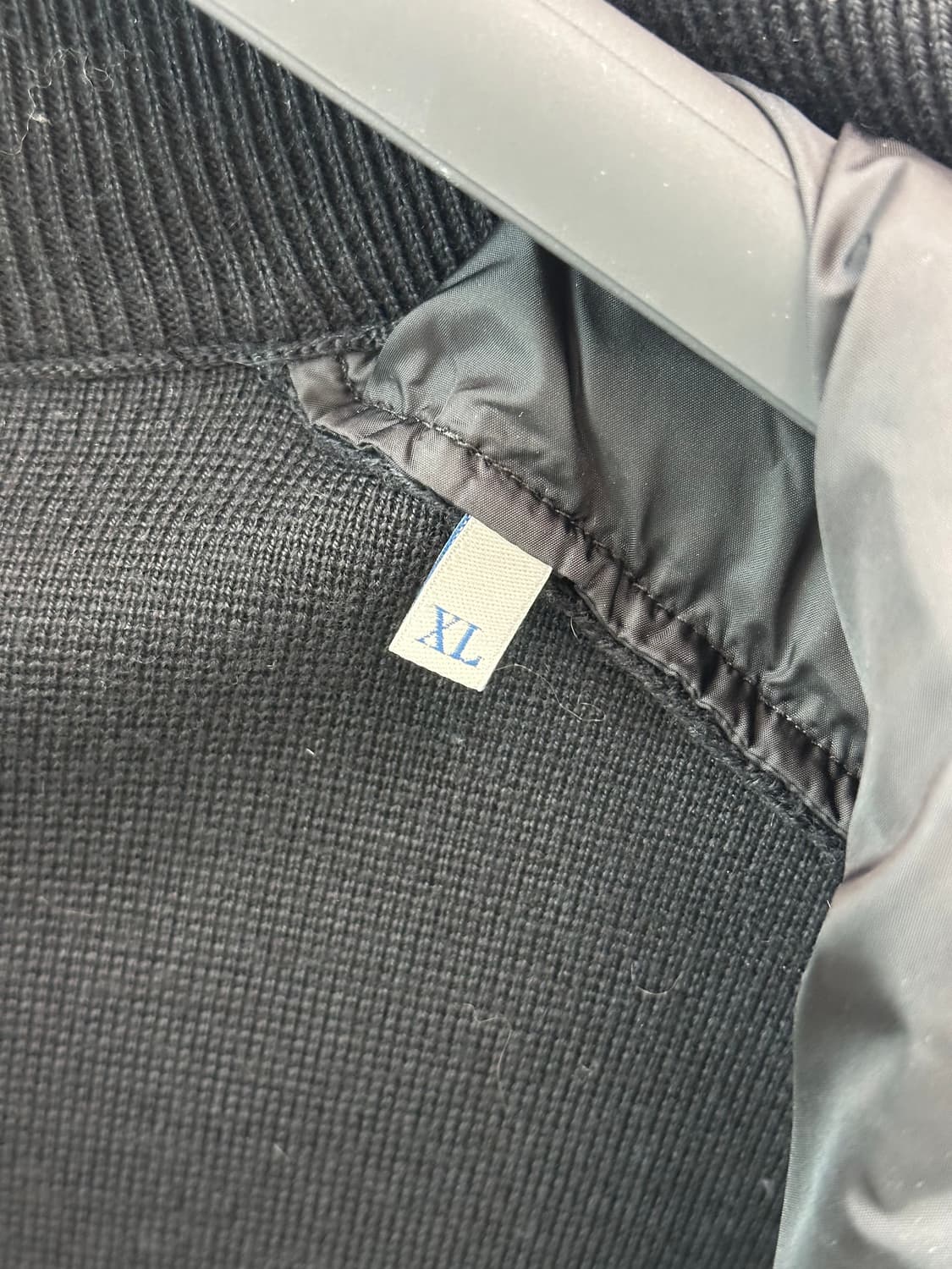 (XL) 몽클레어 김현우 니트패딩 블랙 상품이미지7