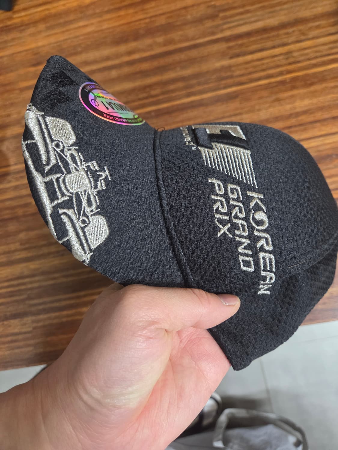 빈티지 포뮬러 1 코리아 그랑프리 레이싱 자수 모자프리 상품이미지6