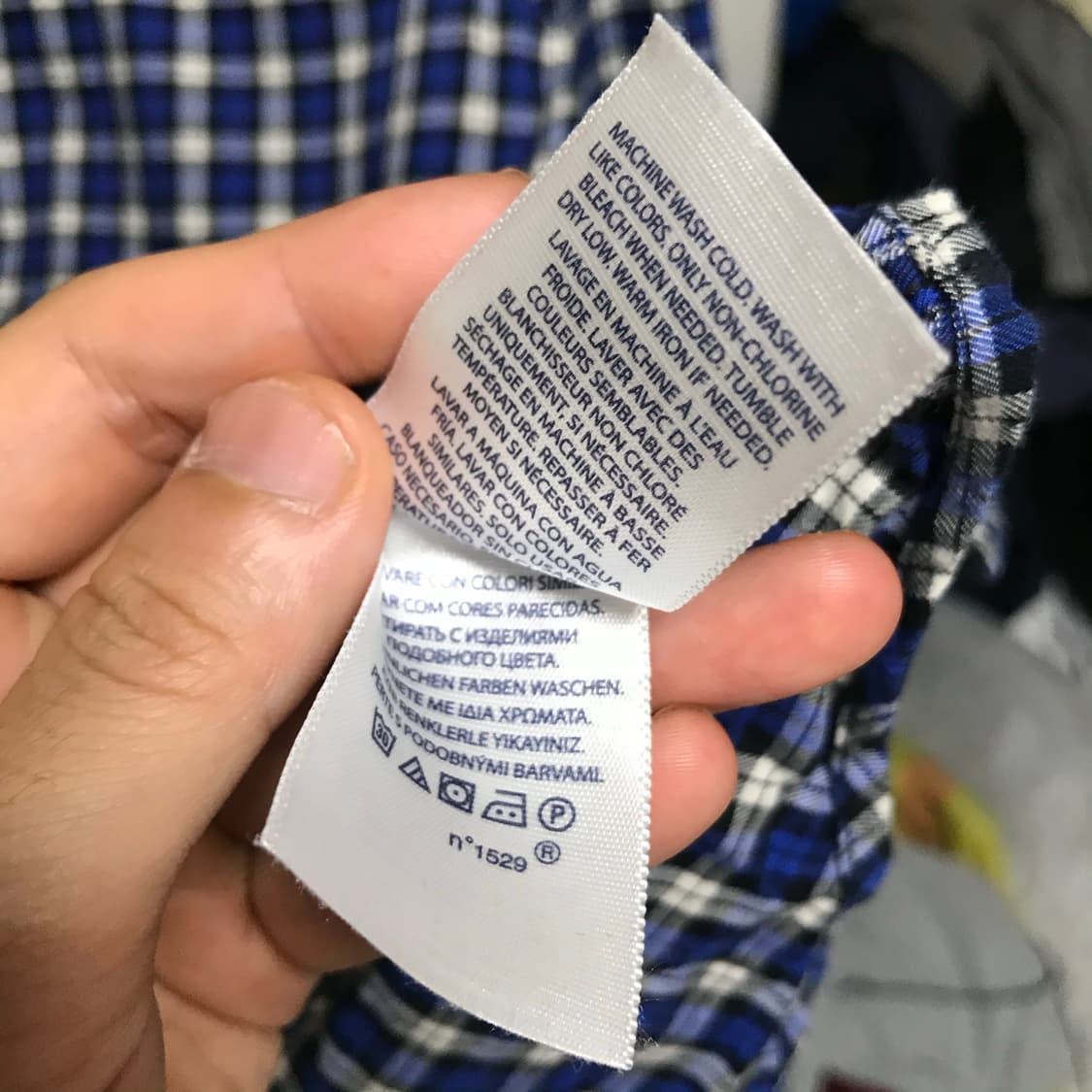 폴로 데일리 체크셔츠 상품이미지4