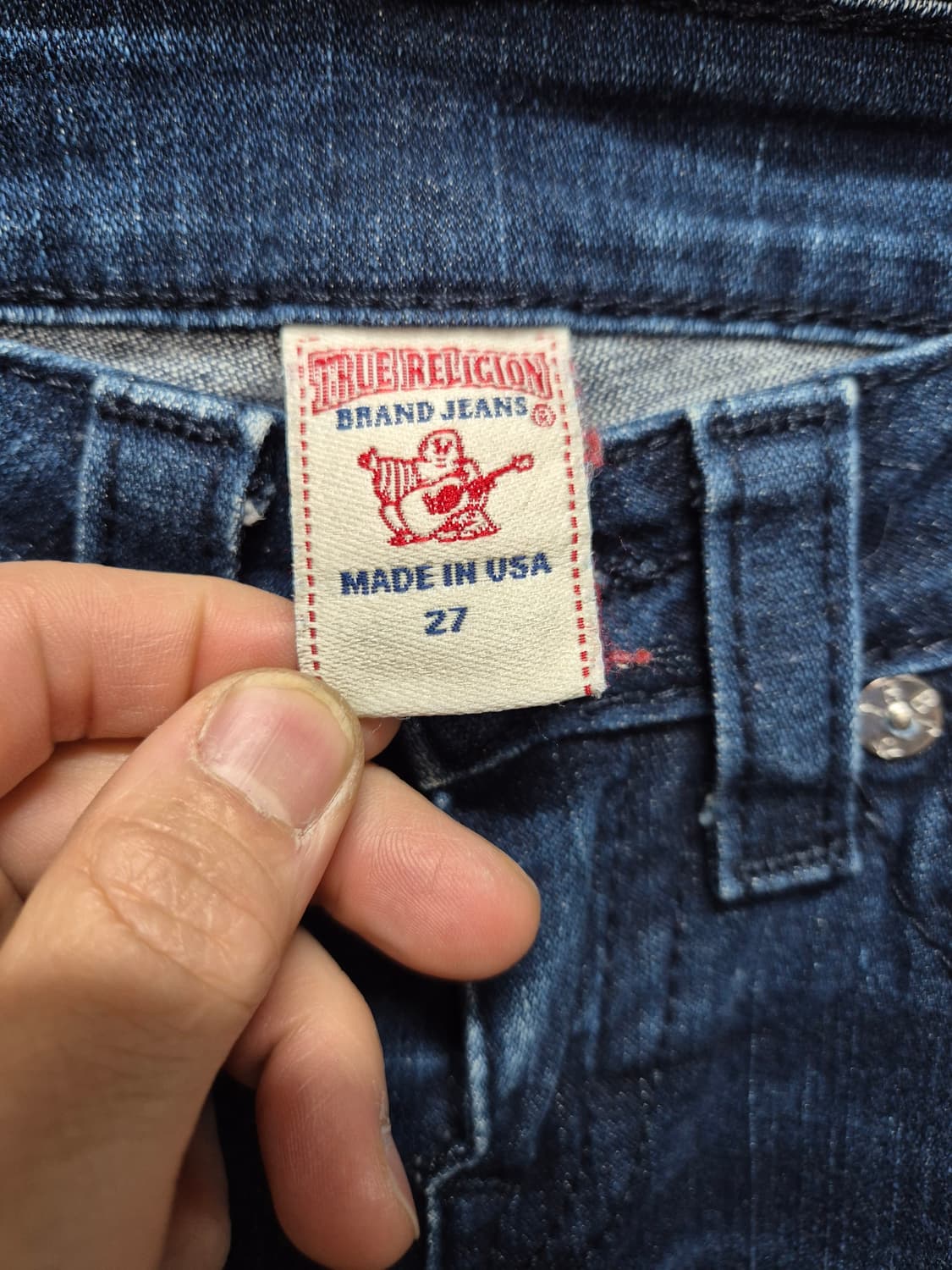 트루릴리젼 슬림핏 데님 상품이미지2