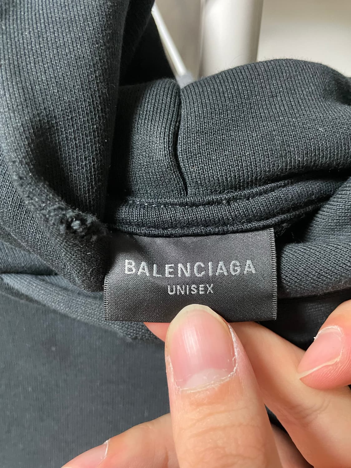 발렌시아가 페인트 3B 로고 후드티 상품이미지3