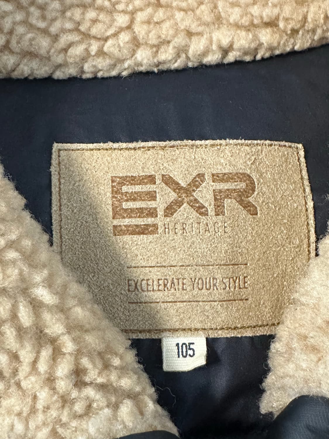 105) EXR 무스탕 패딩 자켓 상품이미지3