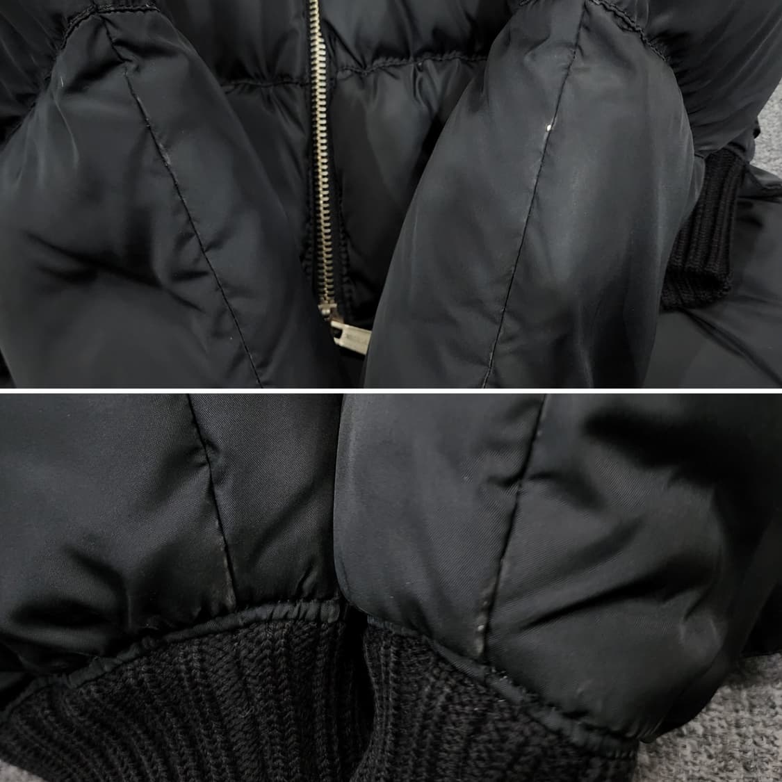 디스퀘어드 빈티지 패치 푸퍼 다운 숏 패딩 48 사이즈 상품이미지7