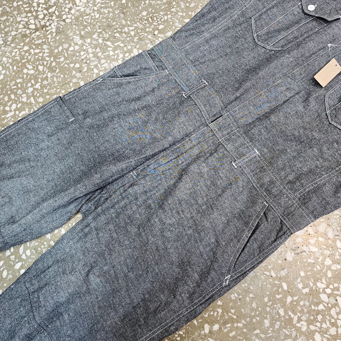 GRACE ENGINEERS 린넨 점프수트-LL사이즈 상품이미지3