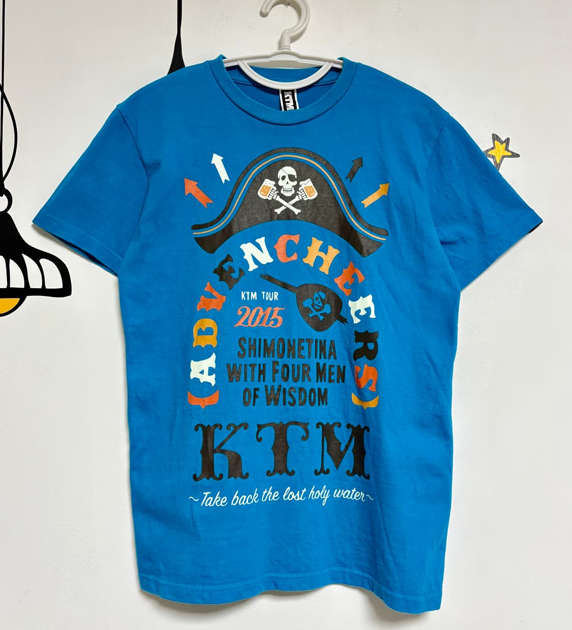 [S] 케츠메이시(KTM) 2015 투어 공식 굿즈 해적 그래픽 티셔츠 상품이미지1
