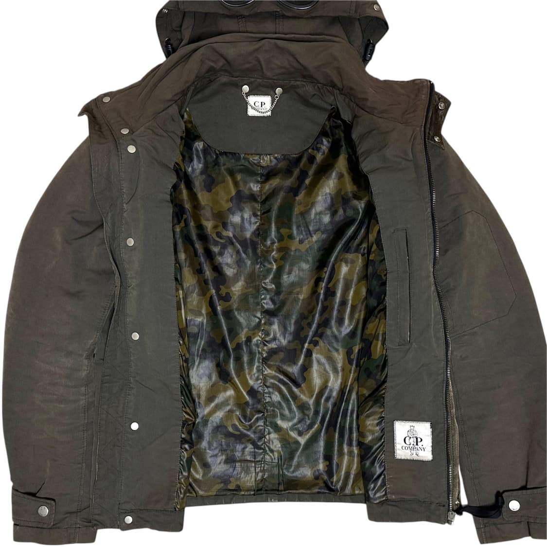 00s C.P. Company Goggle Jacket Khaki 상품이미지8