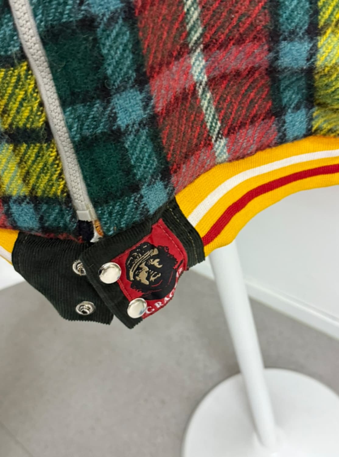 Usa remake check jumper 상품이미지5