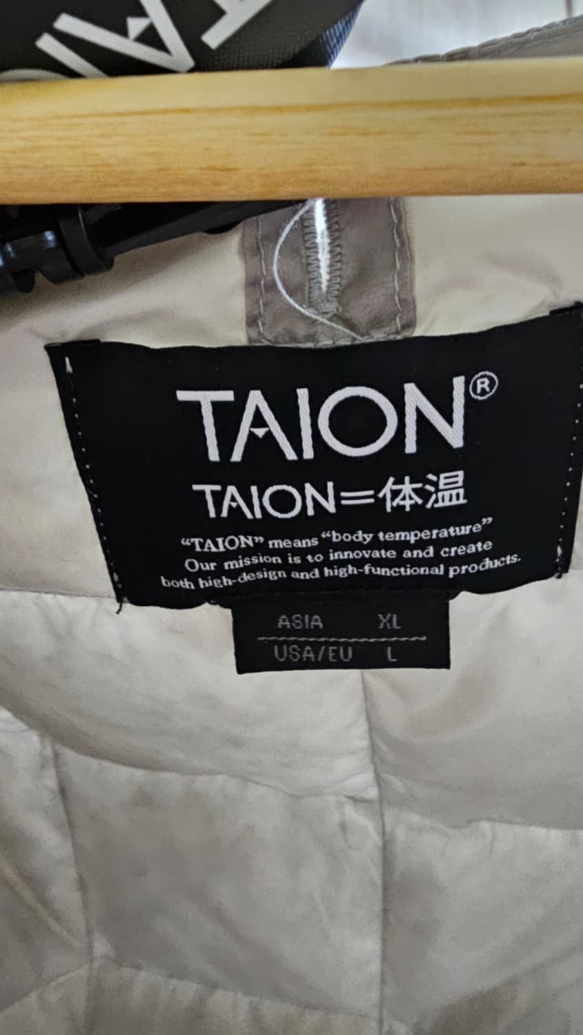 타이온 크루넥 버튼다운 패딩 XL(103) sage bandana  상품이미지5