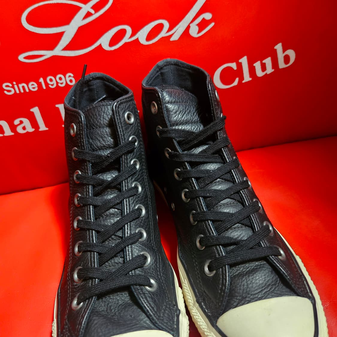 컨버스 빈티지 척테일러 텀블레더 하이탑 스니커즈 260size 상품이미지4