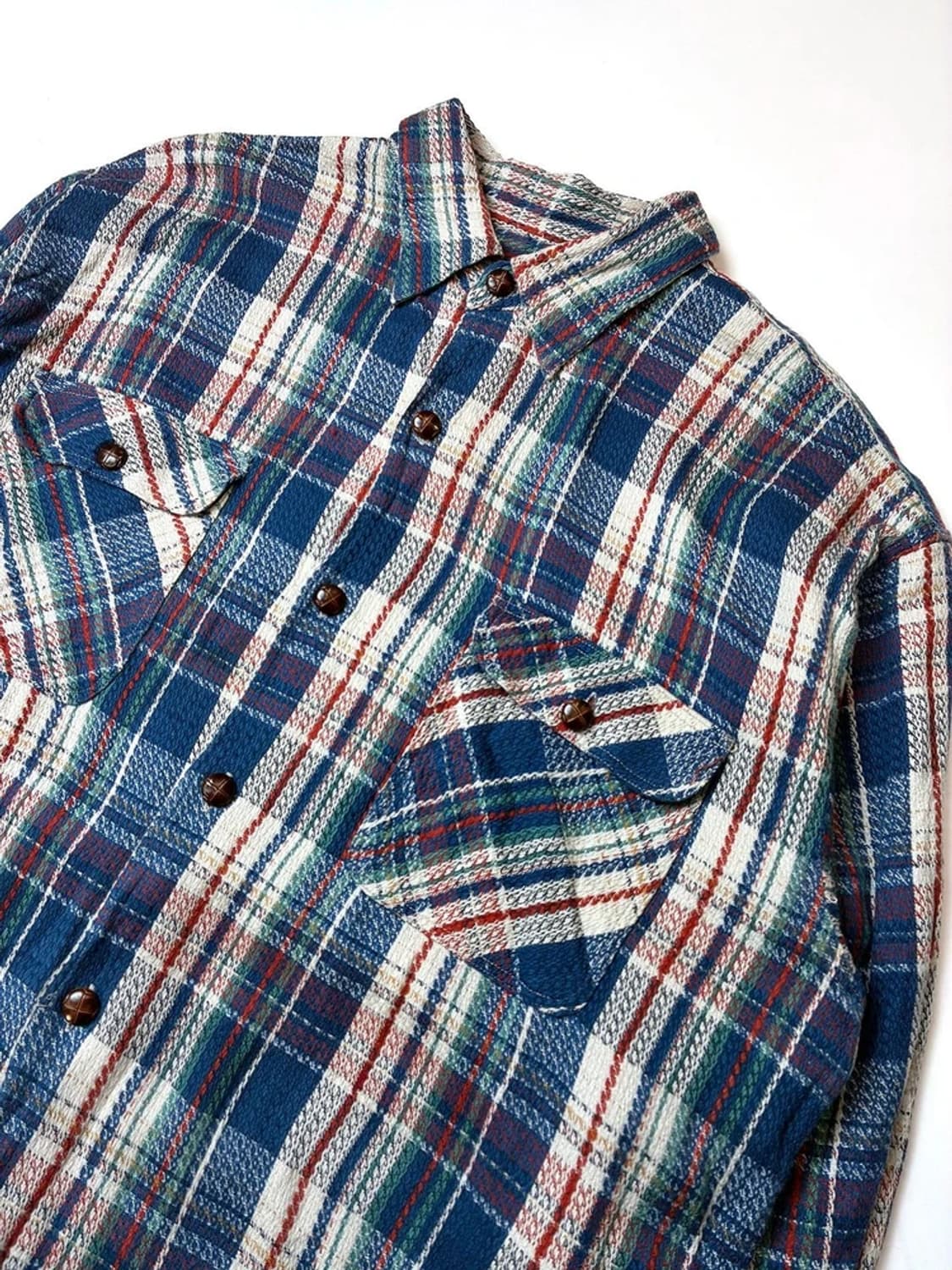 FAVORITE GEAR 90's 재팬 체크 남방 PN5713 상품이미지2