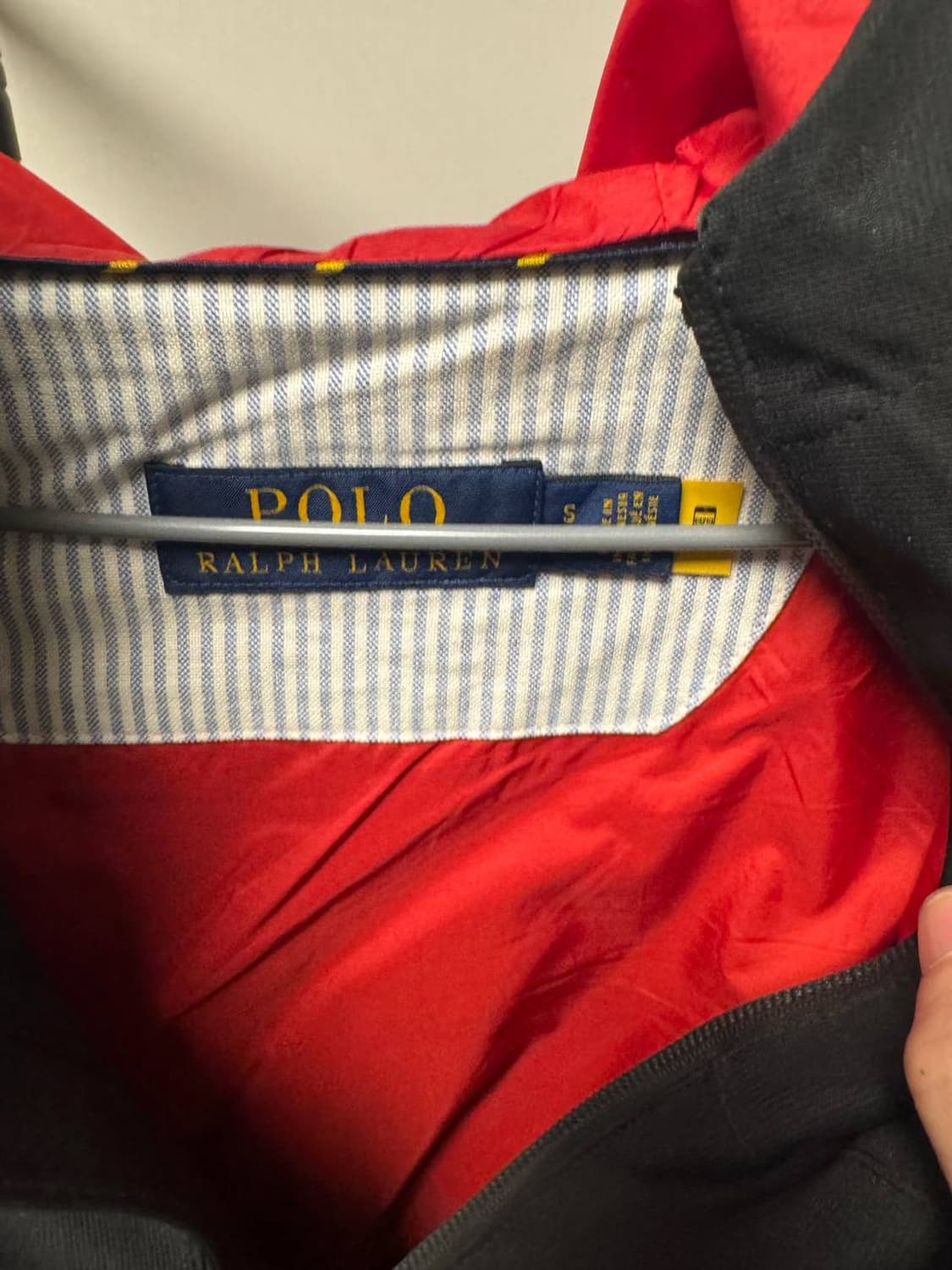 Polo Ralph Lauren Black Hood Windbreaker 상품이미지3