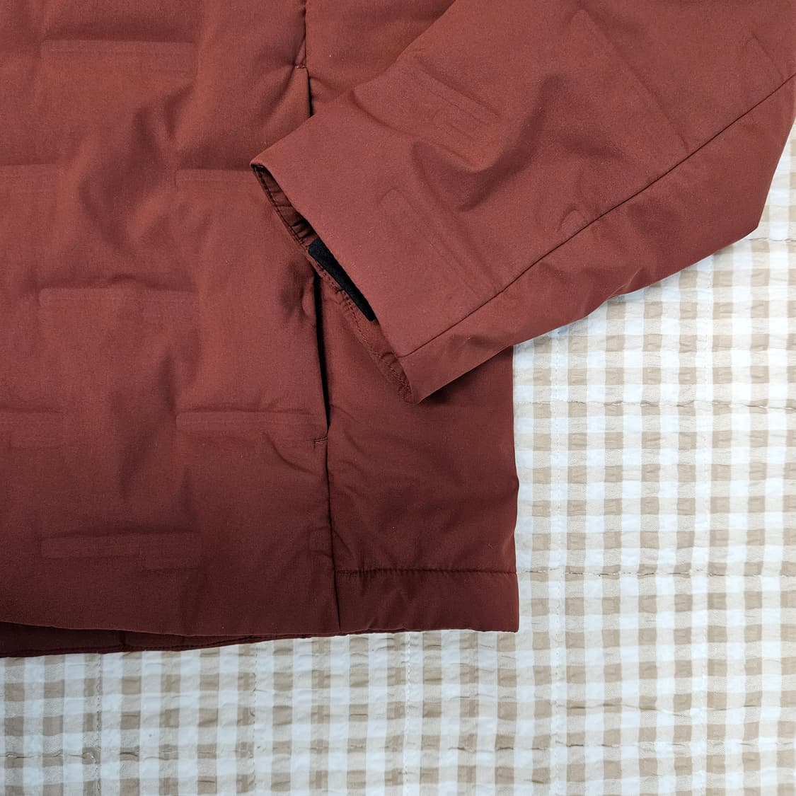 밀레 골프웨어 거위털 경량패딩 남자100~105 상품이미지6