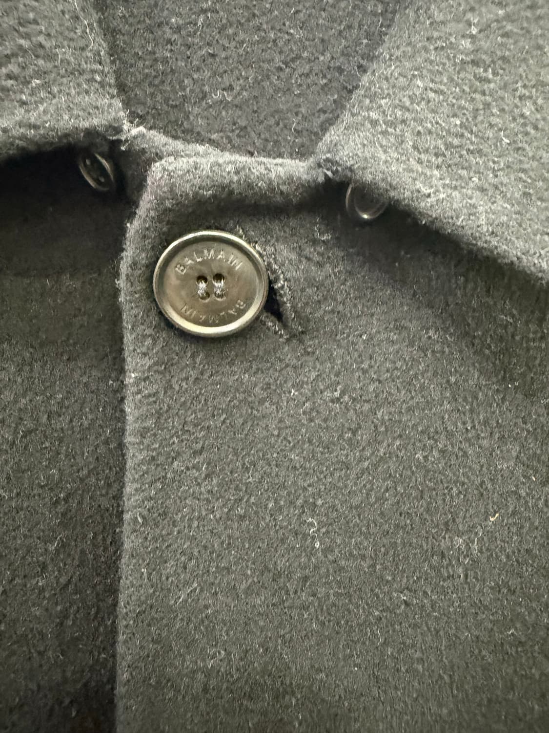 발망 블랙 모직 코트 100사이즈 판매합니다 상품이미지5