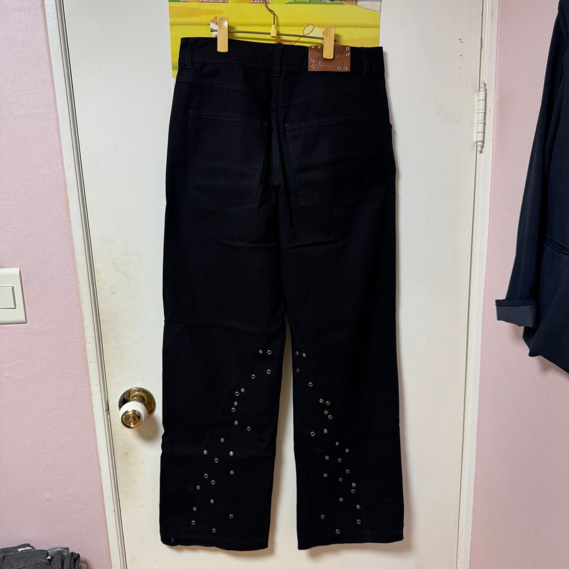 자라 x 앤더슨벨 콜라보 스터디드 팬츠 40사이즈 상품이미지5