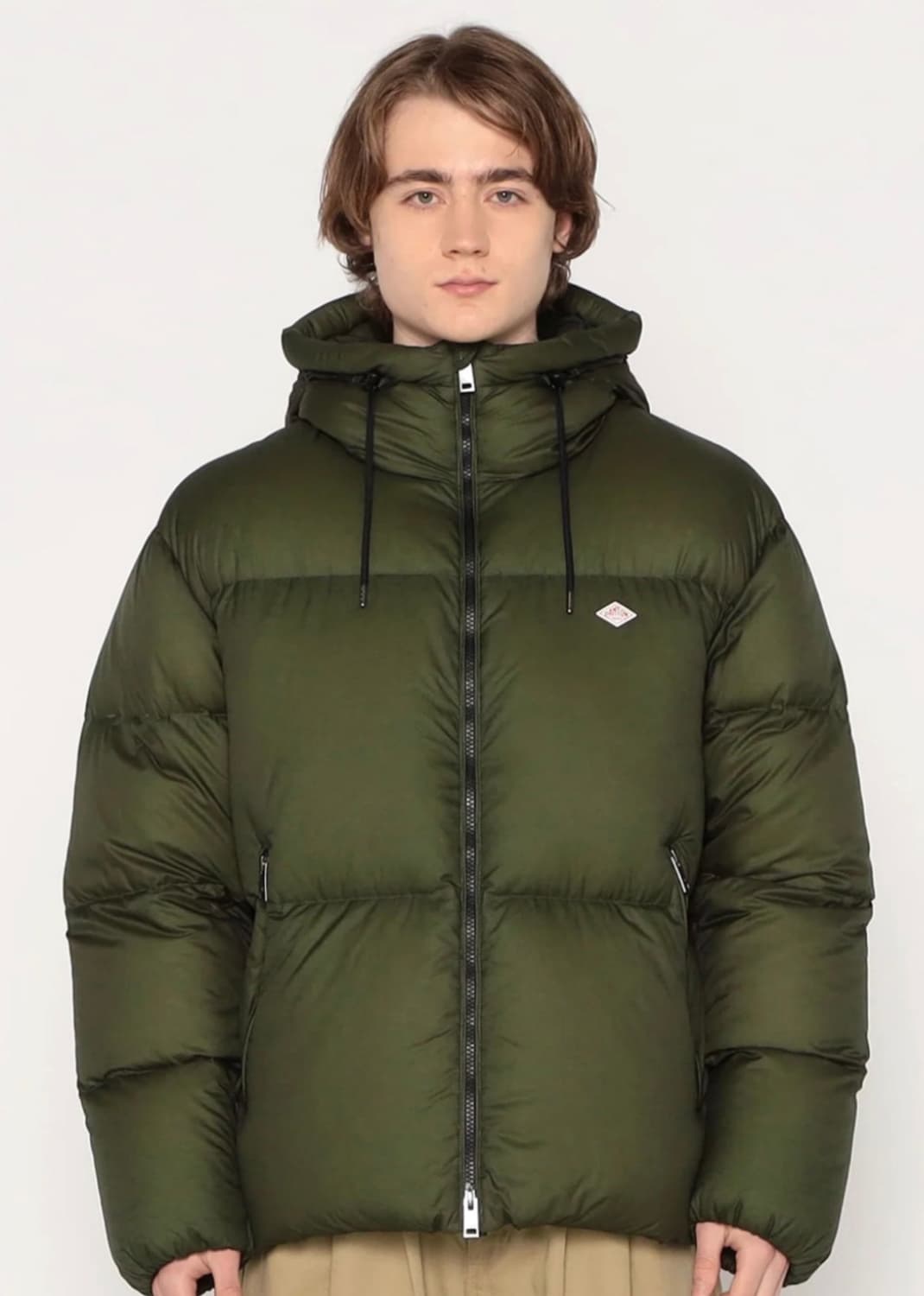 M) 단톤 마이크로 립스탑 후디드 패딩 상품이미지2