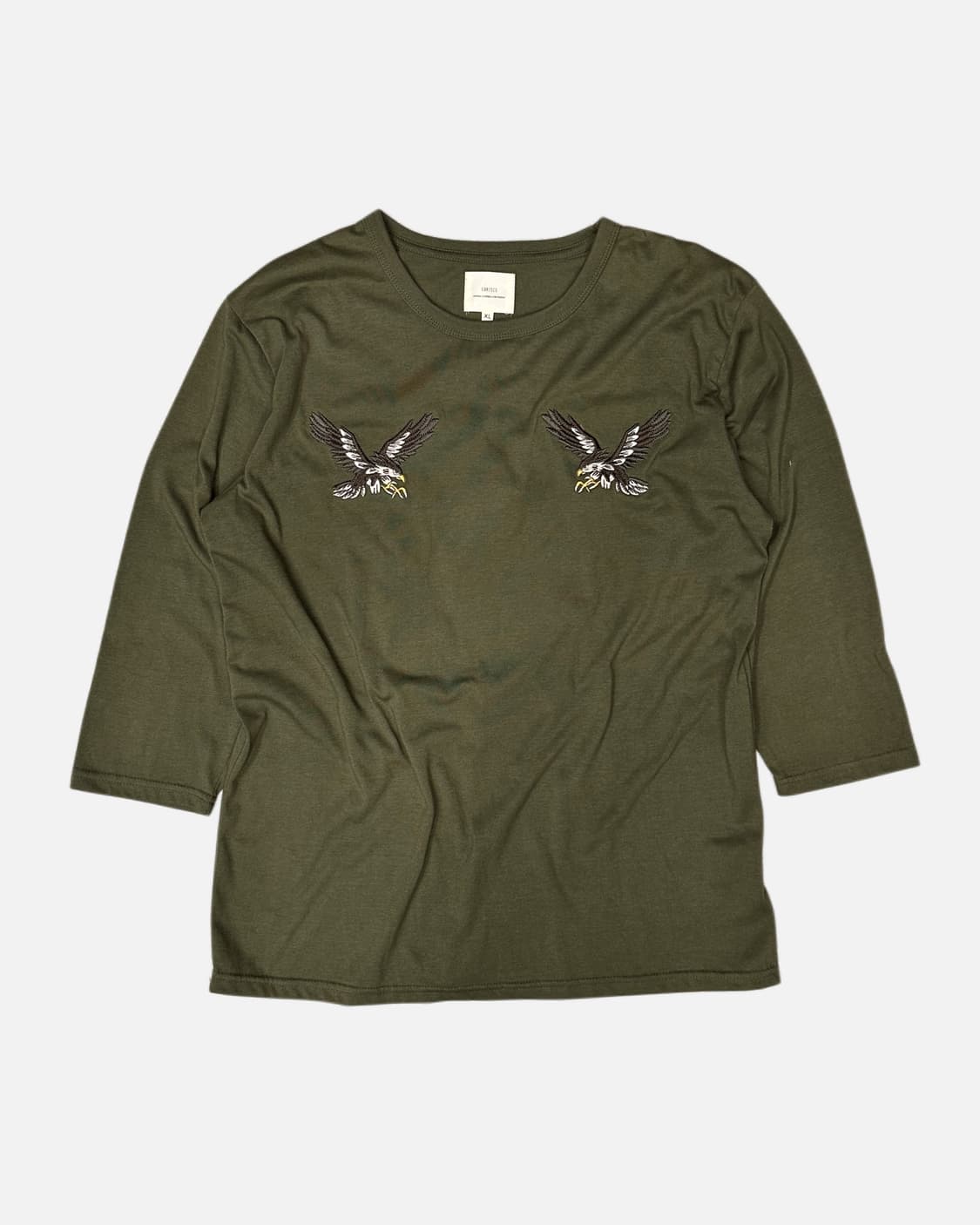 CORISCO suvenier eagle embroidery t-shir 상품이미지2