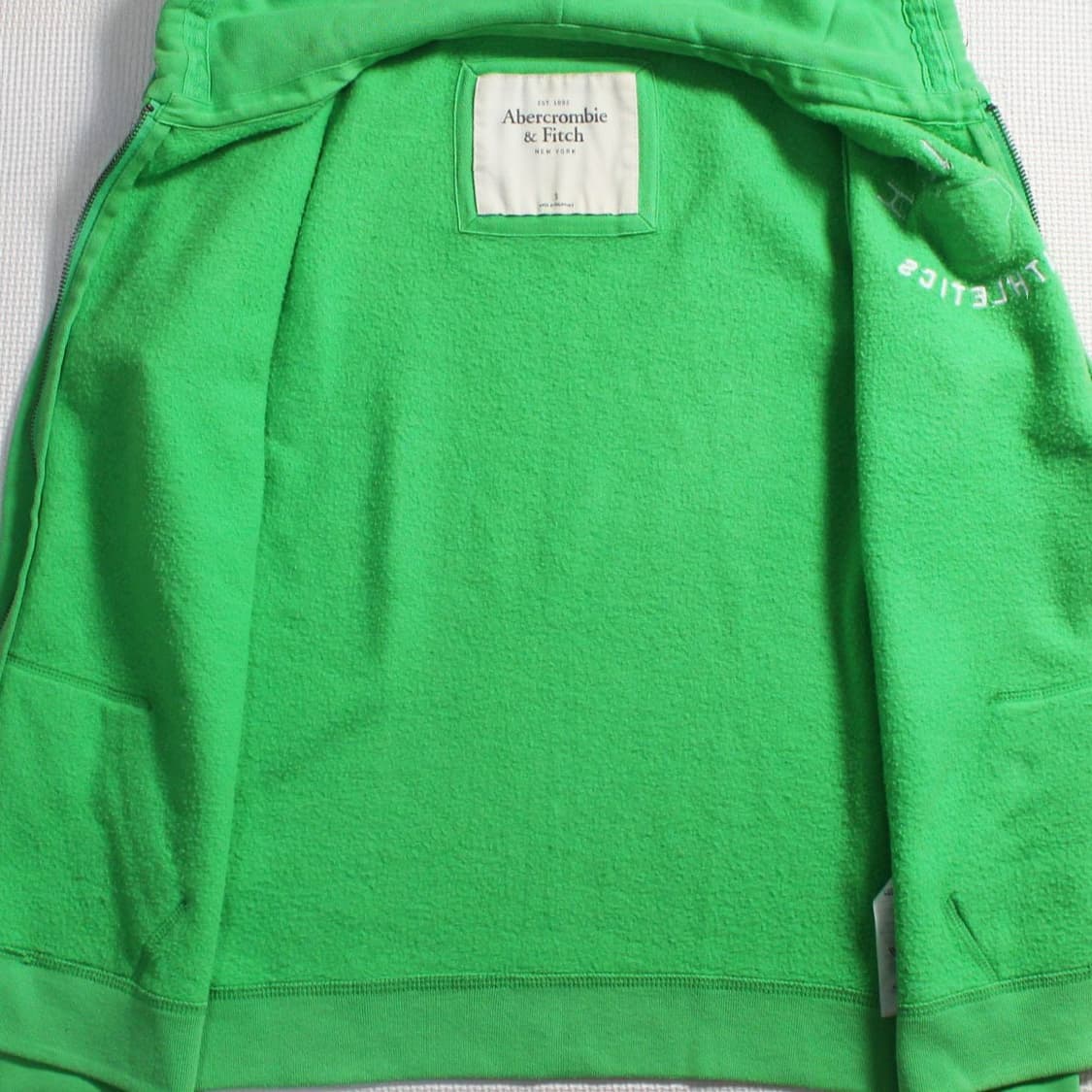 Abercrombie 아베크롬비 그린 후드집업 상품이미지4