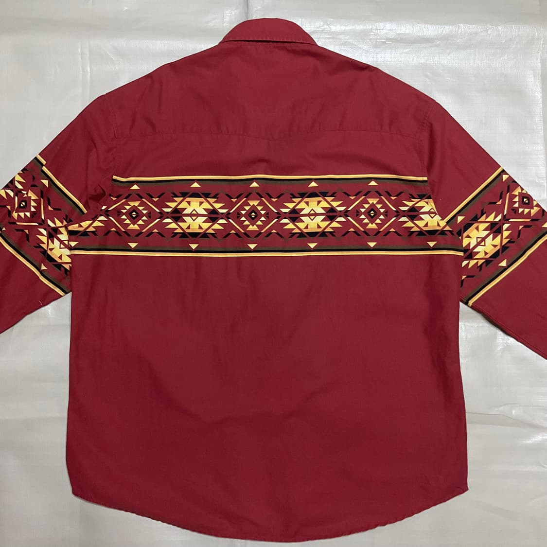 빈티지 나바호 패턴셔츠 XL 상품이미지6