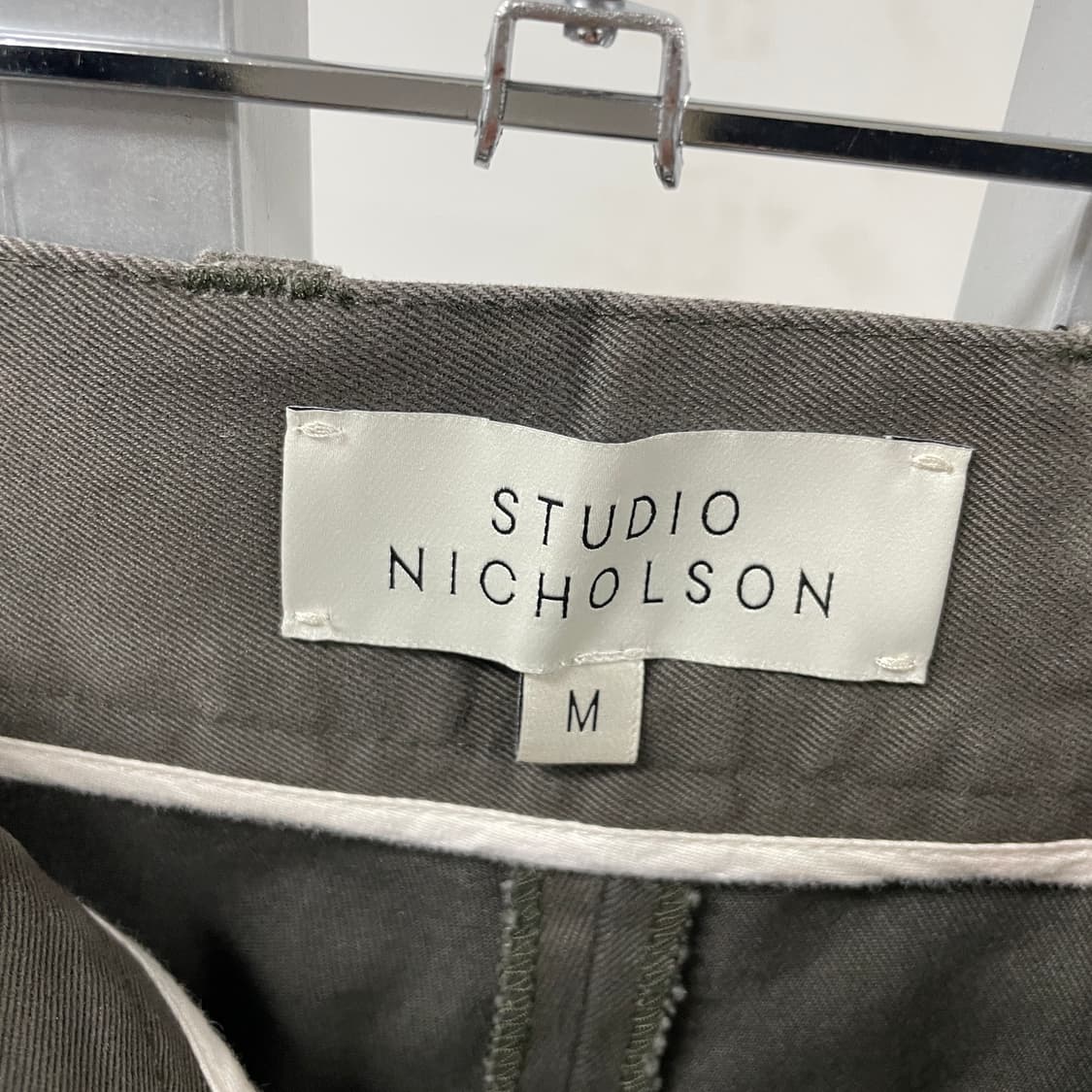 스튜디오니콜슨 코튼 팬츠 M 상품이미지6