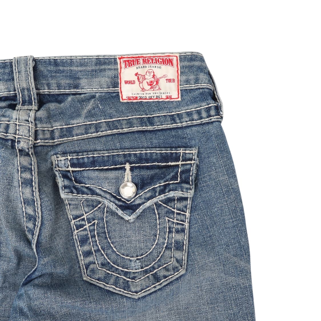 트루릴리젼 디스코 조이 빅 T 부츠컷 데님팬츠 상품이미지3