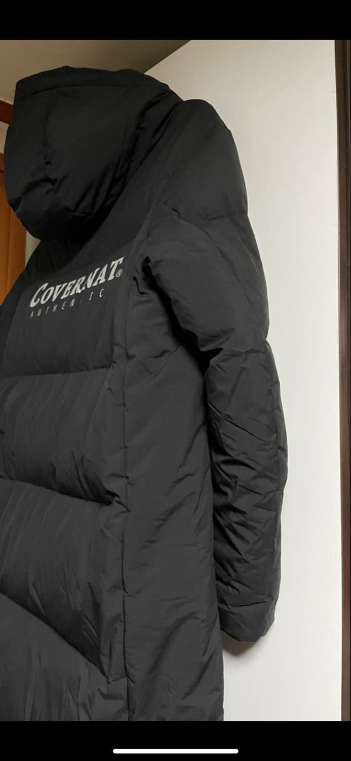 커버낫 덕다운 롱패딩 L 상품이미지4