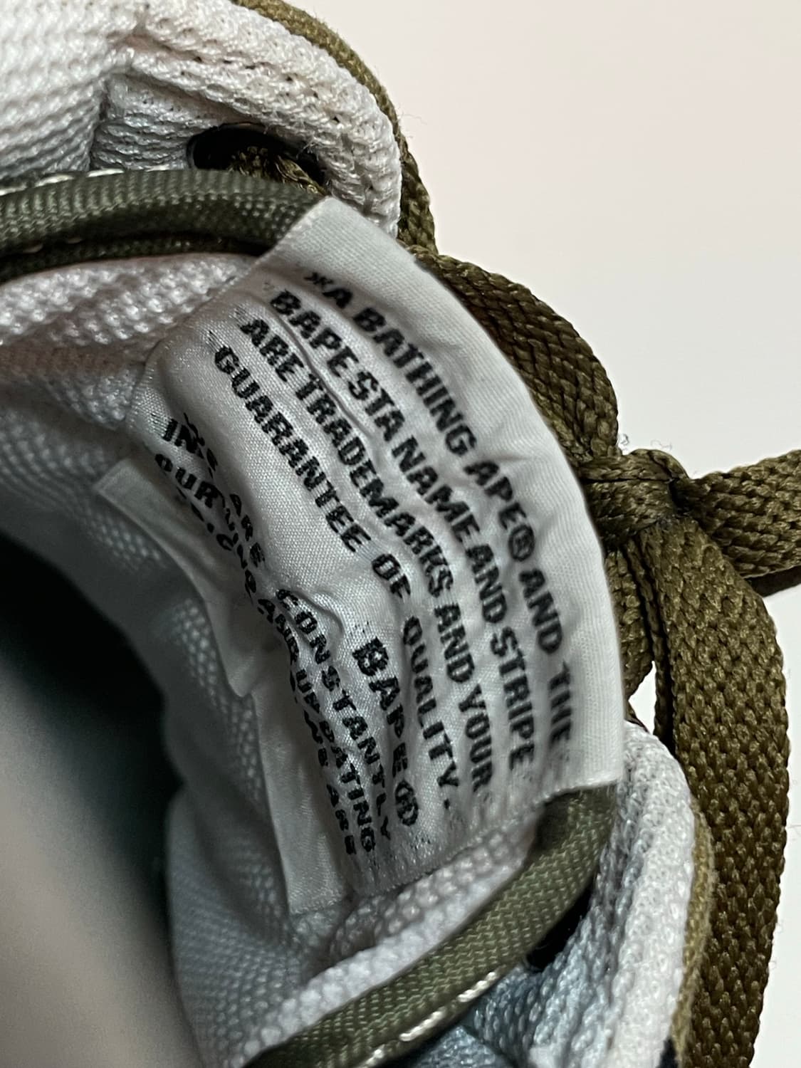 베이프 카모 스타 OG BAPE STA 1ST CAMO 상품이미지6