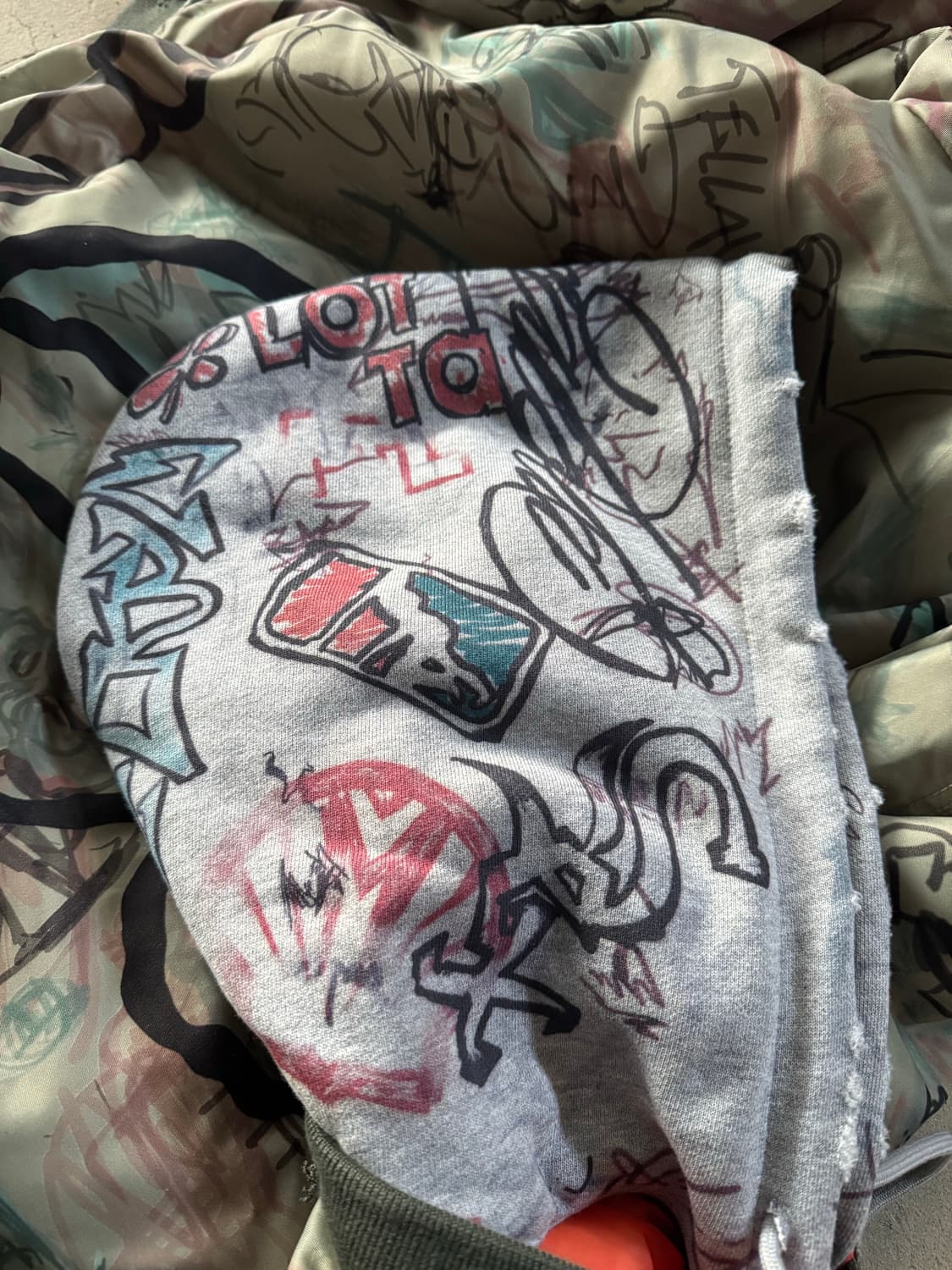 모와롤라 그래피티 봄버 XL 새상품 상품이미지8