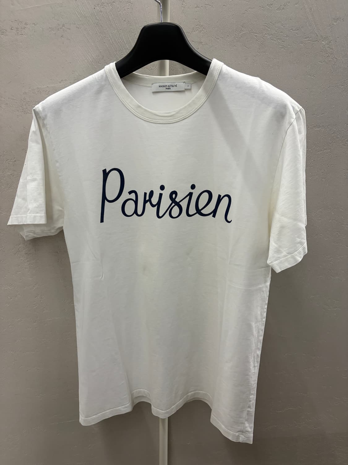 메종키츠네 파리지앵 티셔츠 화이트 L 상품이미지2