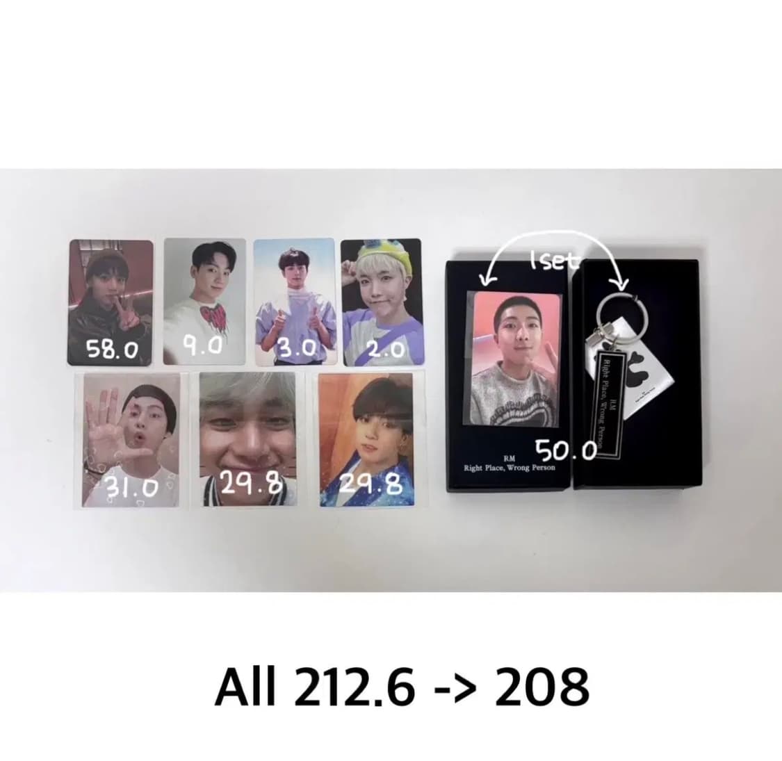 방탄 골든쇼케역조공 rpwp당첨 일본 스픽콘 매직샵 v jk rm bts 상품이미지1