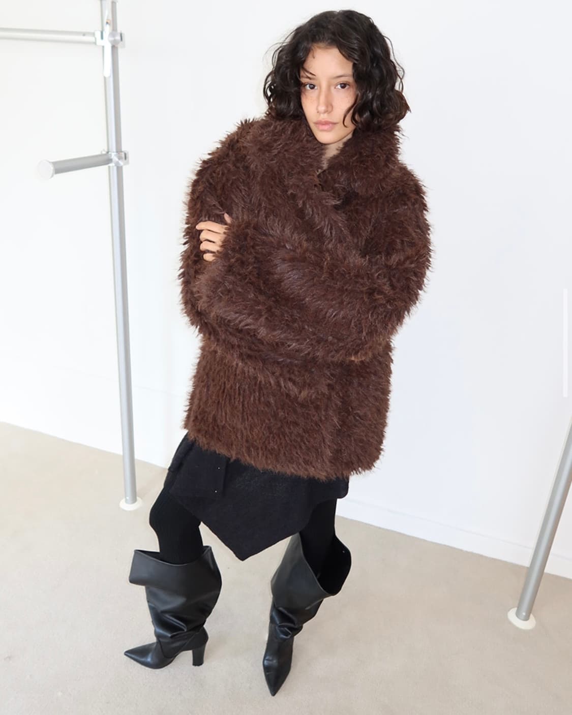 리버시블 퍼자켓 상품이미지2