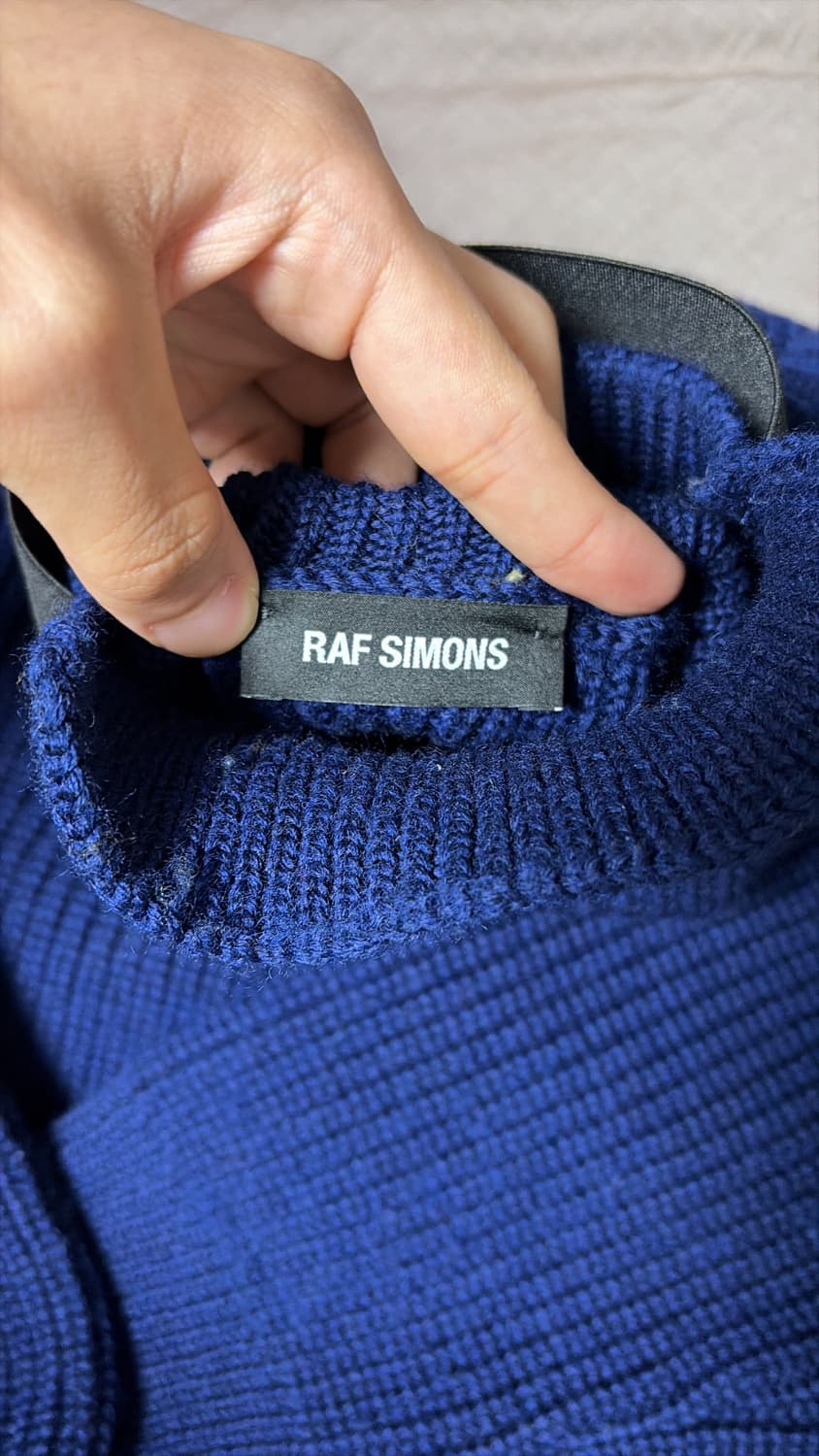 라프시몬스 21ss 터틀넥 니트 m사이즈 상품이미지4