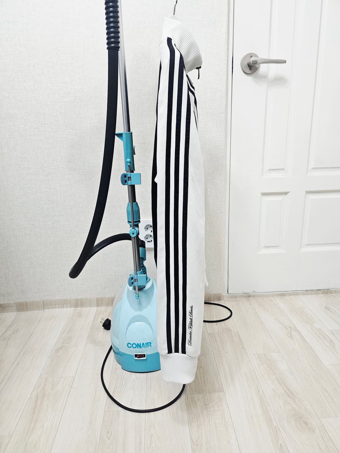 (100)L ☆우주매물☆ 아디다스 독일 [화이트블랙] 트랙탑져지 상품이미지4