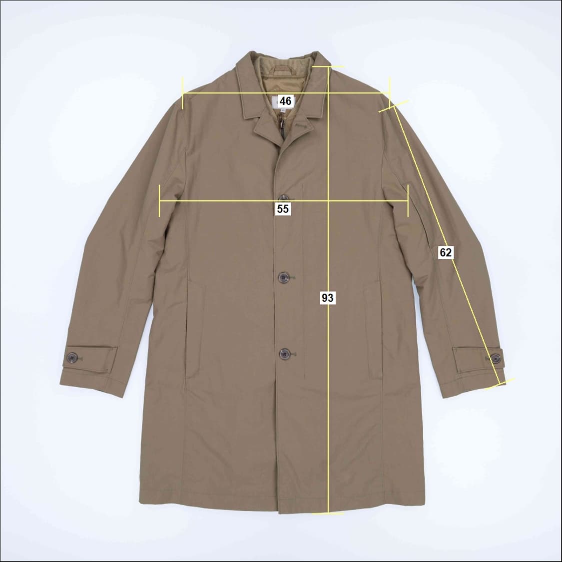 [95] 시리즈 남성 21s 퀄팅 패딩 코트 N7071 상품이미지10