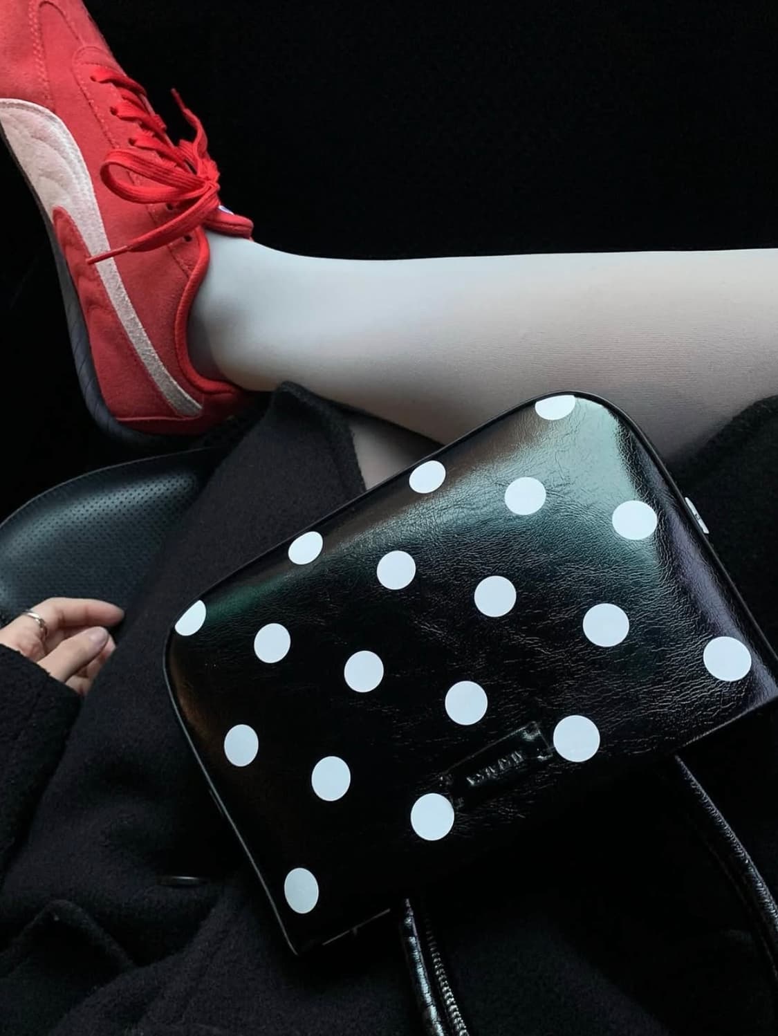 알키알카 도트 미니백 2way 상품이미지1