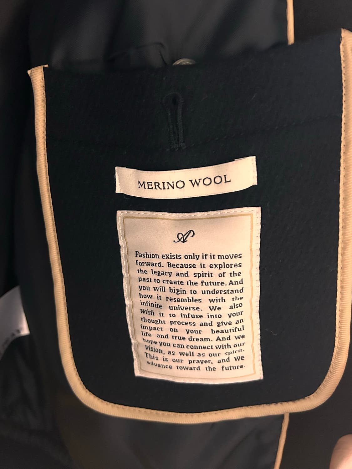 애프터프레이 해링턴 블루종 네이비 L 상품이미지6