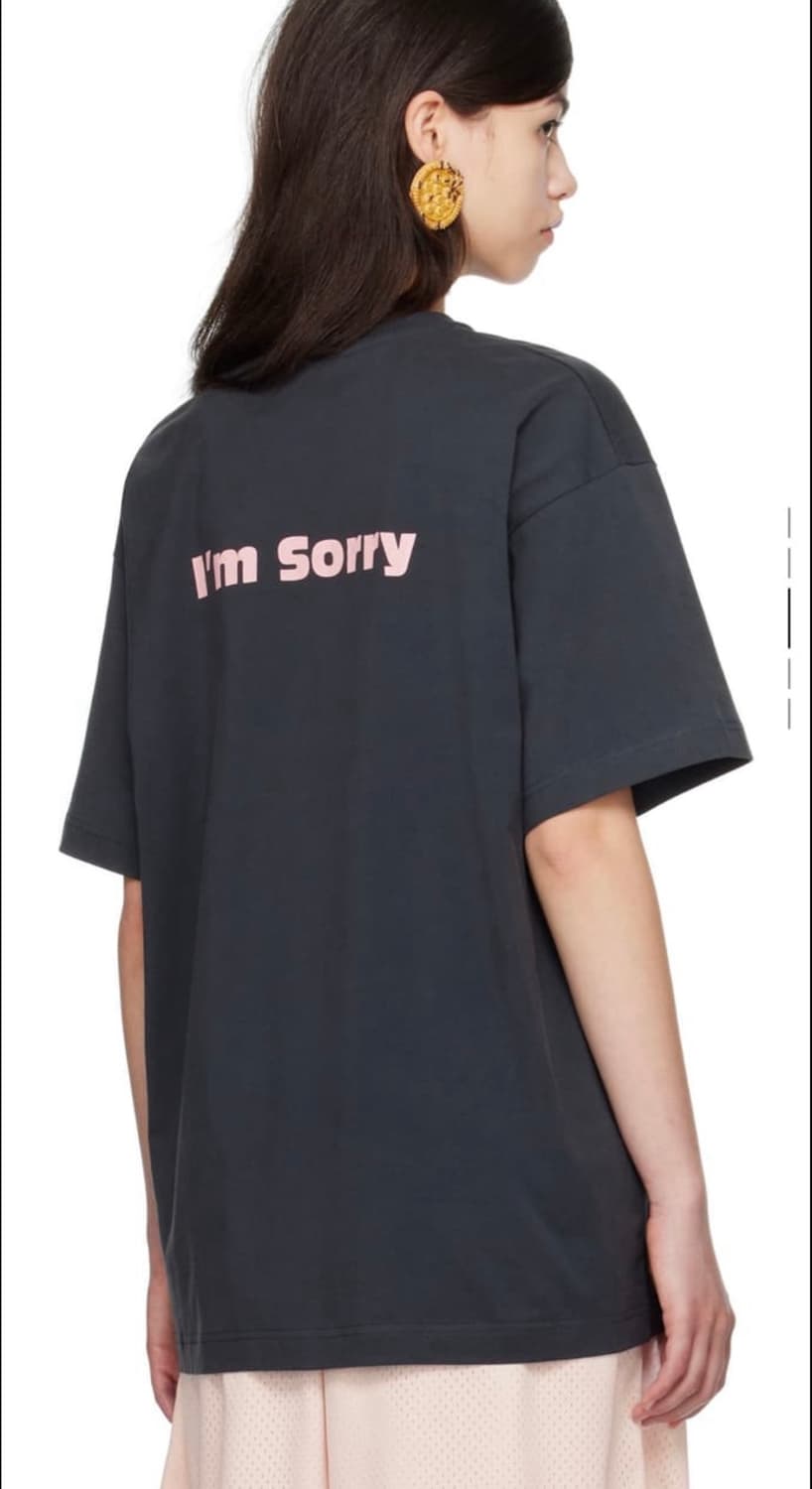 페트라콜린스 I‘m sorry 티셔츠 상품이미지2