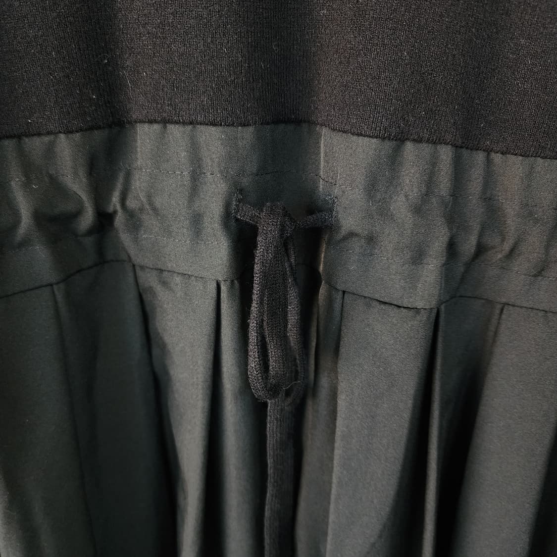 지고트 블랙 니트 롱 원피스 상품이미지3